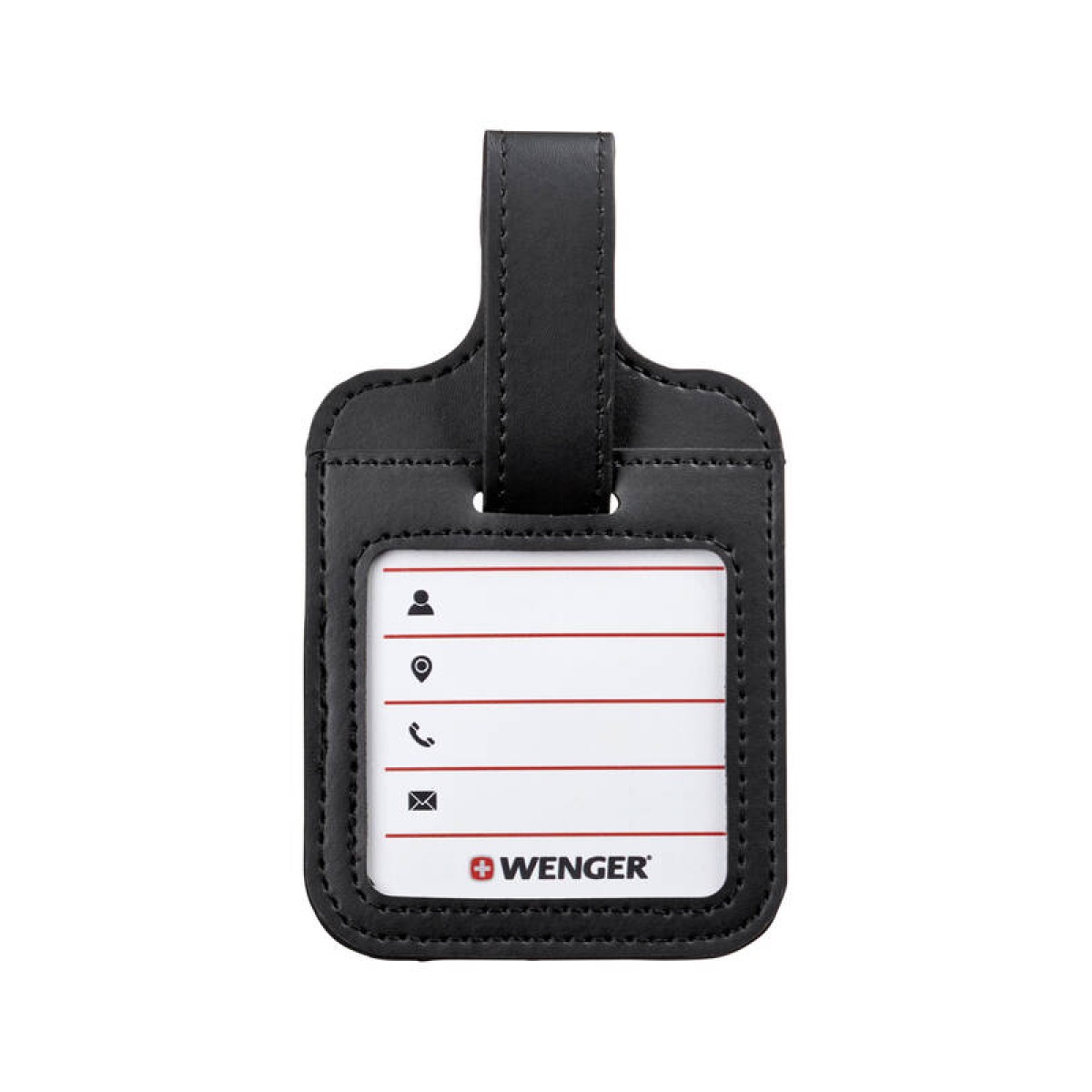 Бирка для багажа WENGER 604547 черная 1