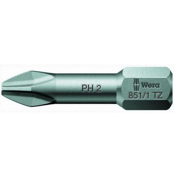 Бита торсионная Wera 851/1 TZ PH 2 x 25 мм WE-056510