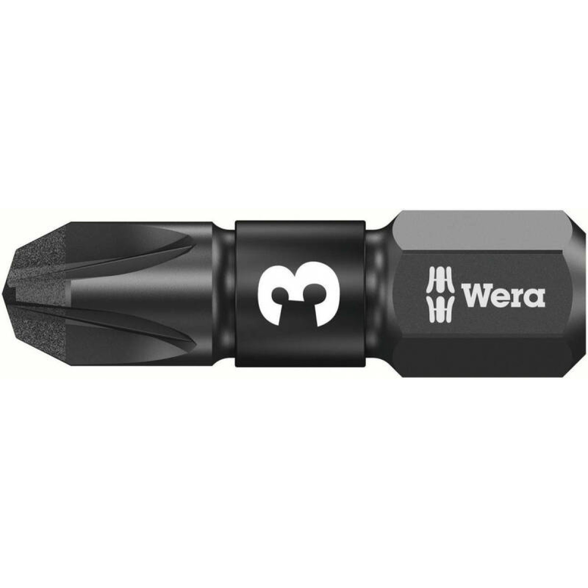 Бита ударная алмазное покрытие с держателем еврослот Wera WE-057622 1