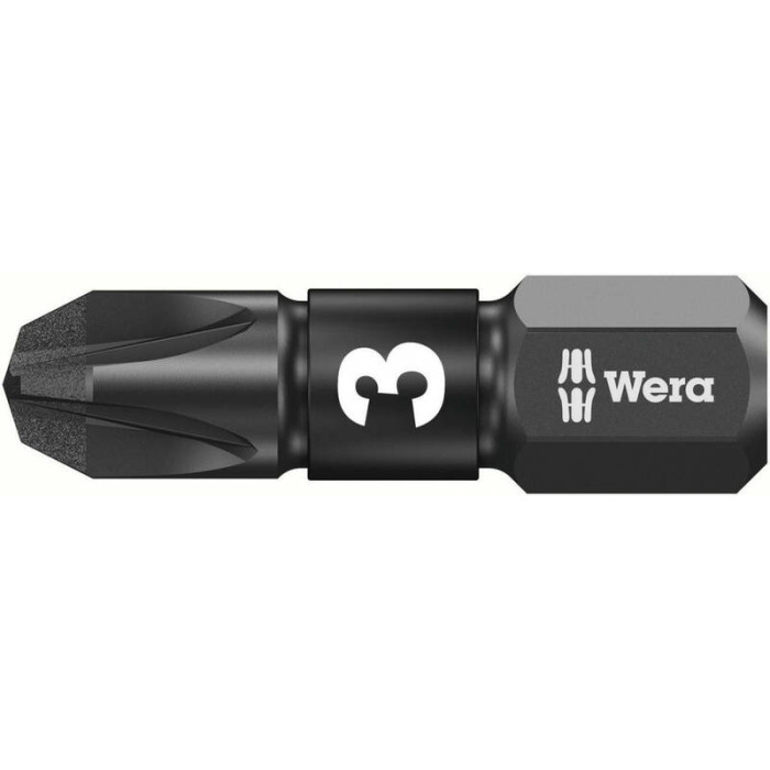 Бита ударная алмазное покрытие с держателем еврослот Wera WE-057622