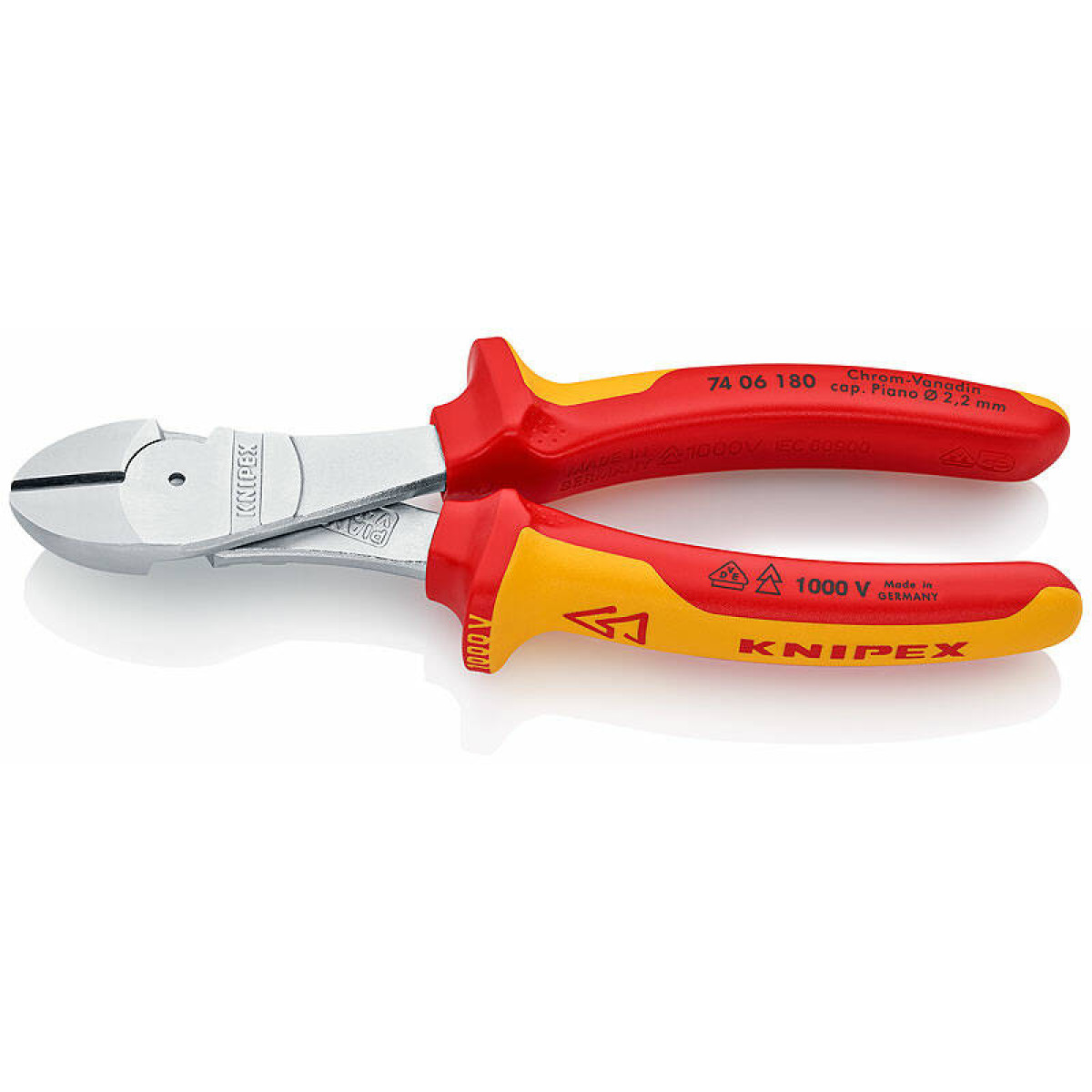 Бокорезы KNIPEX с особой мощности VDE KN-7406180 1
