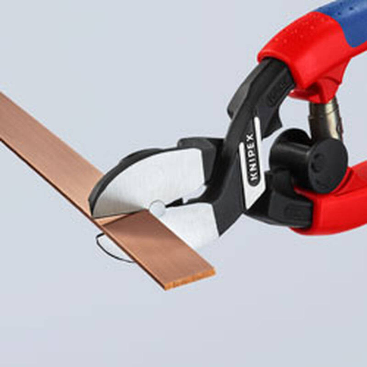 Бокорезы усиленные KNIPEX KN-7262200 для реза мягких материалов 2