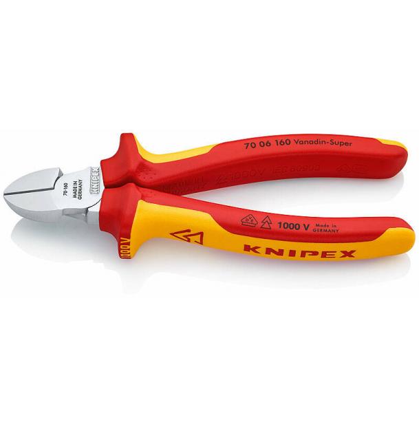 Бокорезы COBRA VDE L - 160 мм KNIPEX KN-7006160