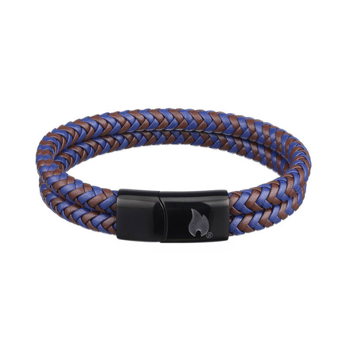 Браслет Braided Leather Bracelet Zippo 2007162