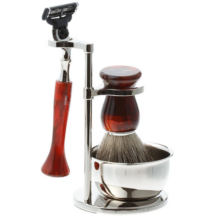 Бритвенный набор IL Ceppo Firenze коричневый SET-S104BTMTG