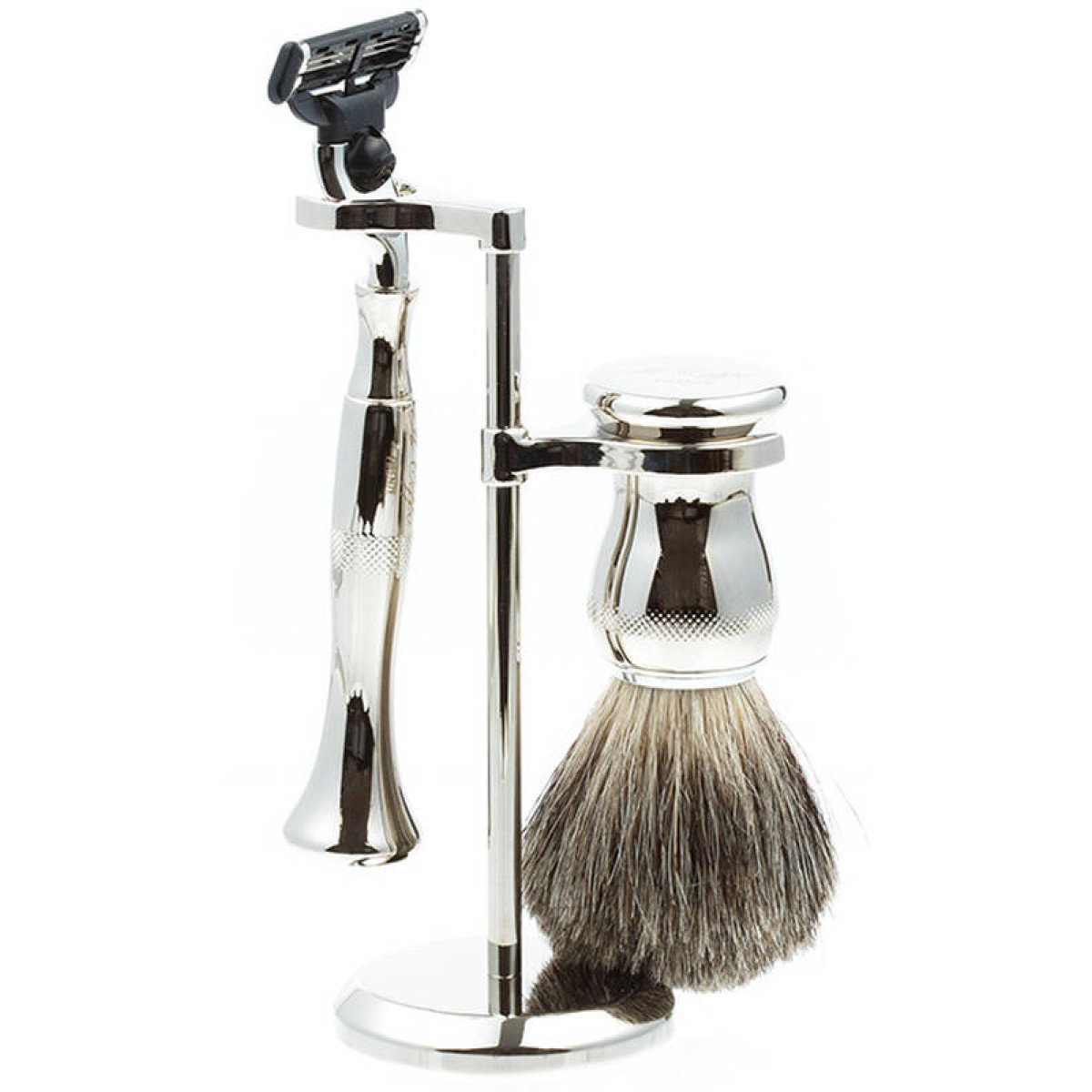 Бритвенный набор IL Ceppo Firenze серебристый SET-S103BKMTG 1