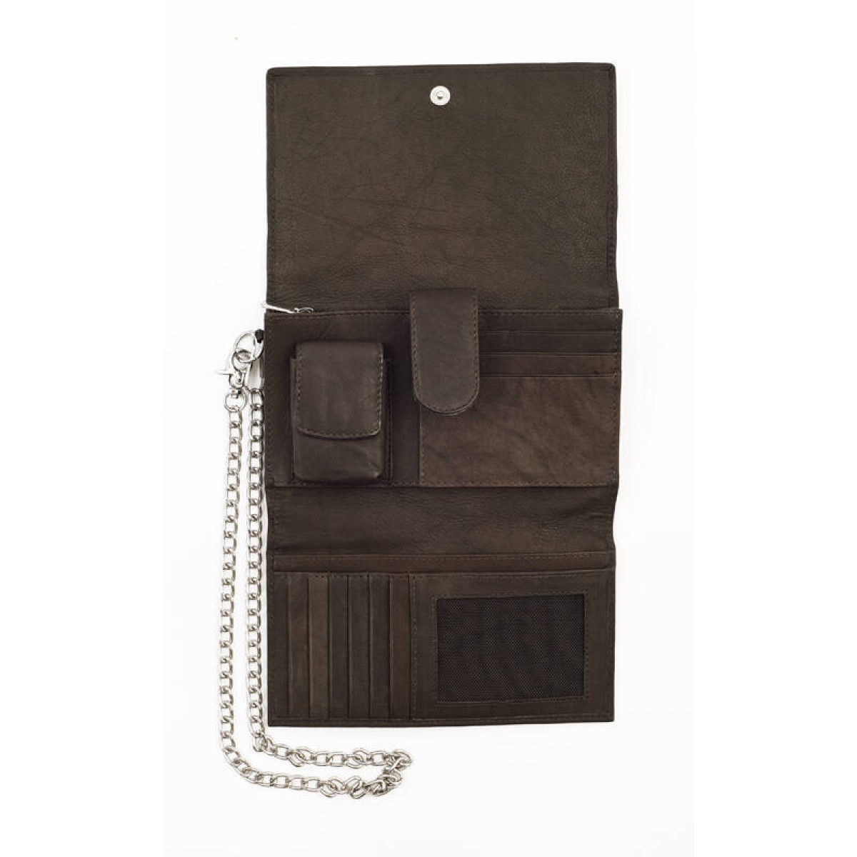 Бумажник байкера ZIPPO цвет "мокко" 17x35x11 см 3