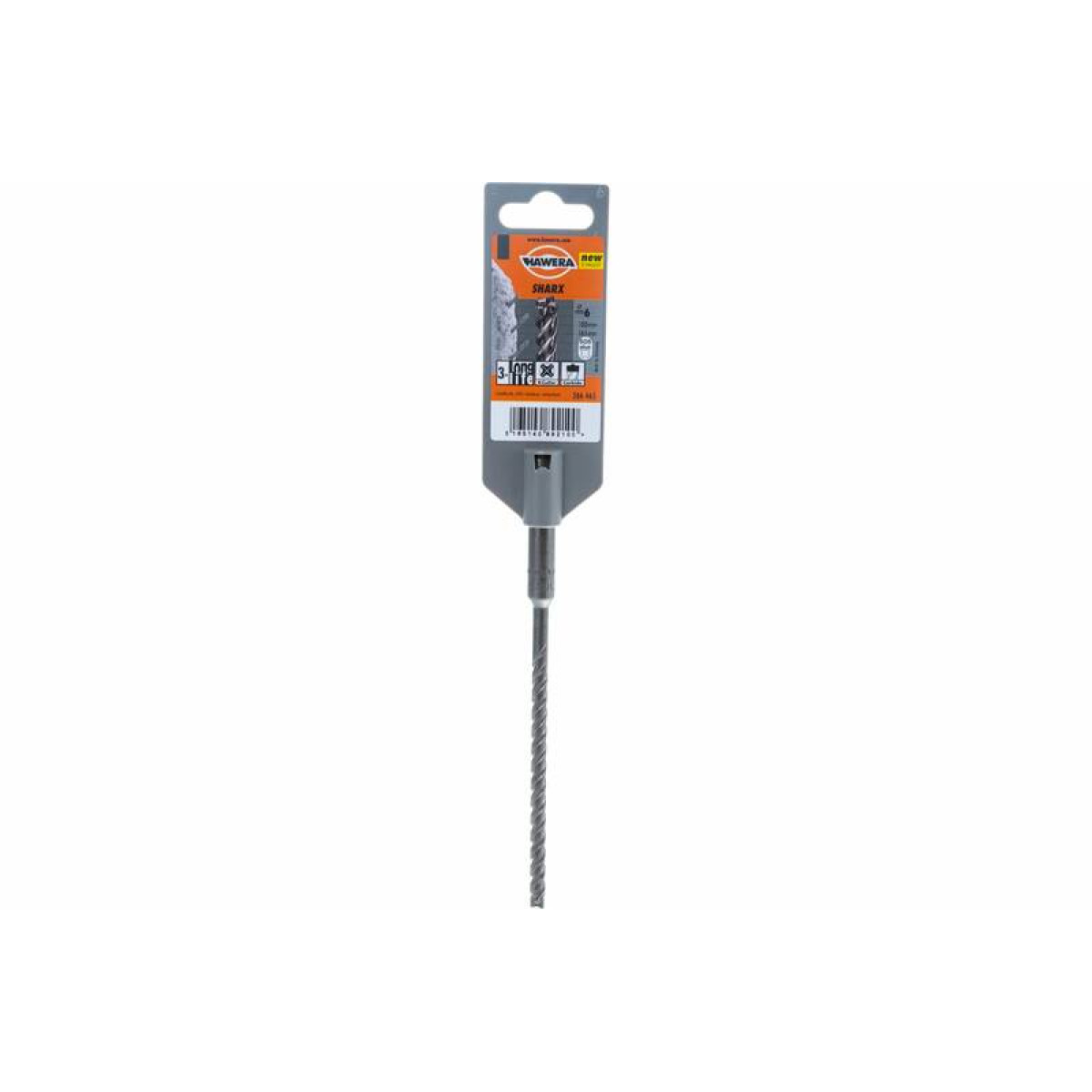 Бур SHARX 6x165/100 мм SDS-Plus HAWERA F00Y266465 4