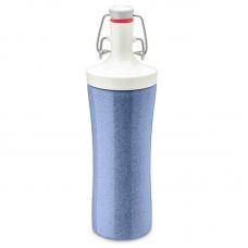 Бутылка для воды Koziol Plopp To Go Organic 425 мл синяя 3796308
