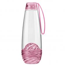 Бутылка Guzzini для фруктовой воды H2O розовая