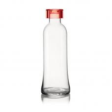 Бутылка Guzzini для воды стеклянная 1 л красная