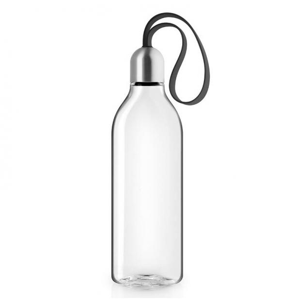 Бутылка плоская Eva Solo Backpack Drinking Bottle 0,5 л черная 505010