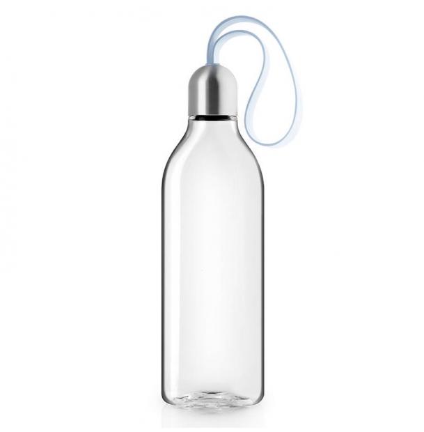 Бутылка плоская Eva Solo Backpack Drinking Bottle 0,5 л голубая 505012