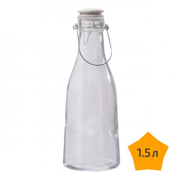 Бутылка стеклянная с пробкой 1,5 л Nordic Tales NTN_1_1500