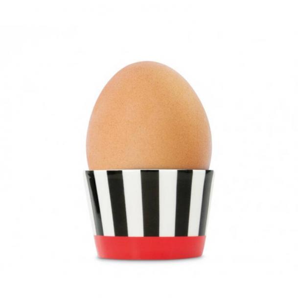 Чашка для яйца Remember Black Stripes EB07