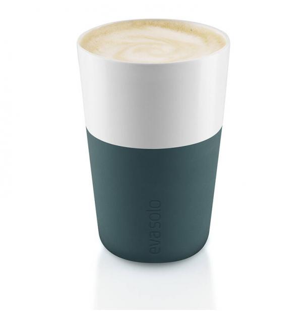 Чашки Eva Solo Cafe Latte Tumbler 2 шт 360 мл бирюзово-синий 501084