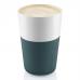 Чашки Eva Solo Cafe Latte Tumbler 2 шт 360 мл бирюзово-синий 501084