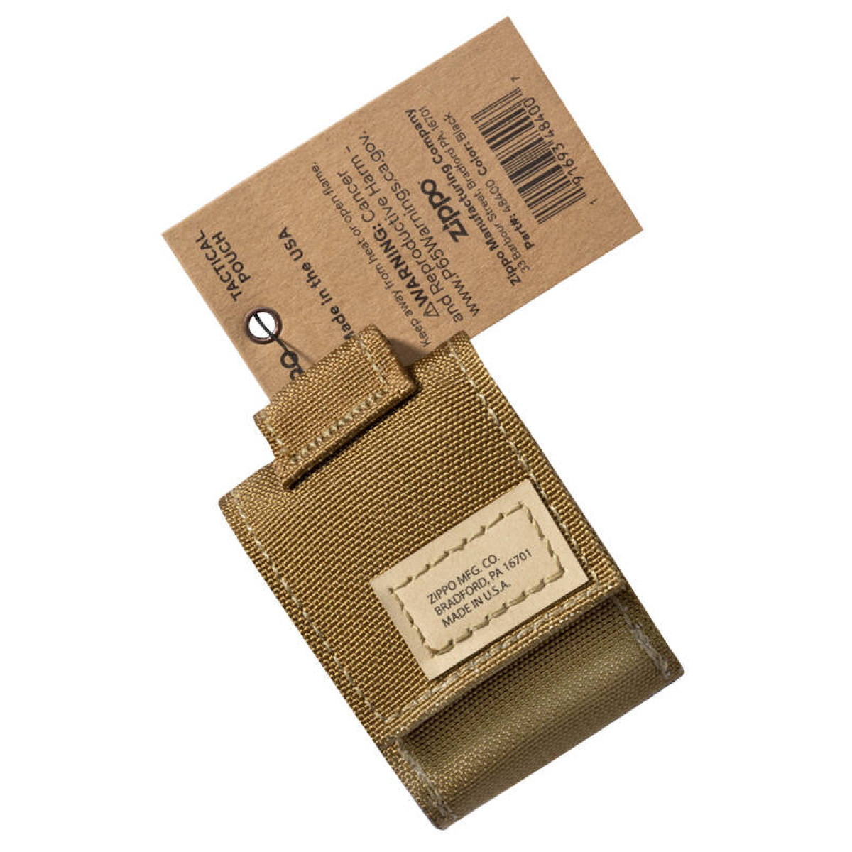 Чехол для зажигалки с фиксатором на ремень ZIPPO 48401 6
