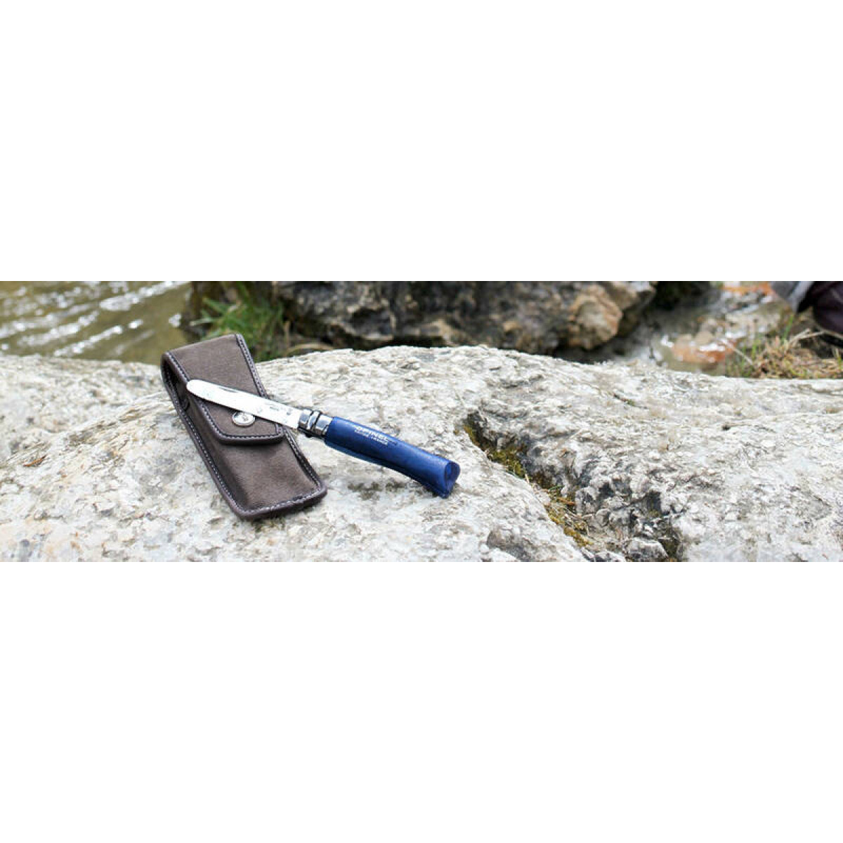 Чехол кожаный Opinel Chick черный 2