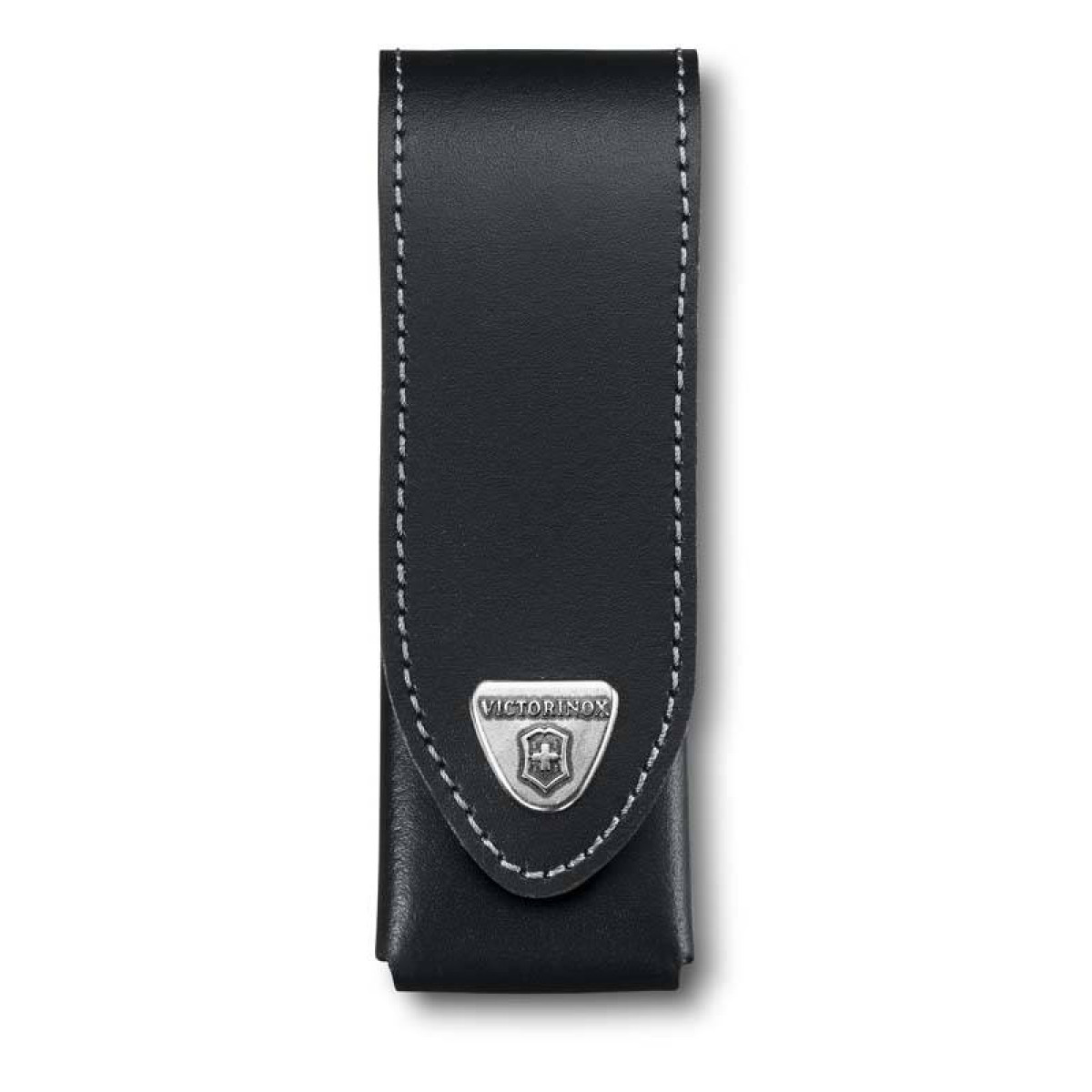 Чехол на ремень VICTORINOX для ножей 111 мм толщиной до 6 уровней, кожаный, чёрный 1