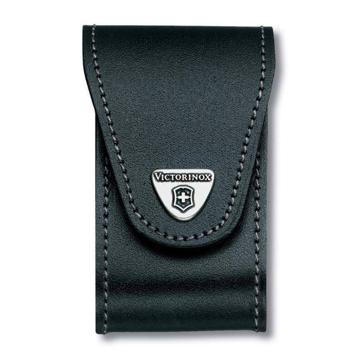Чехол VICTORINOX для ножей 91 мм 5-8 уровней, с отд. для фонаря и точильного камня, кожаный, чёрный 1
