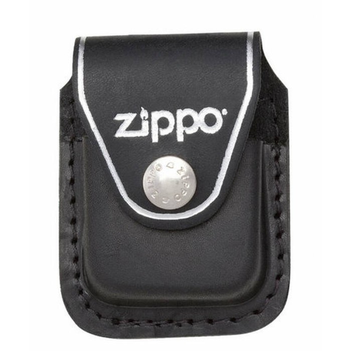Чехол ZIPPO для зажигалки из натуральной кожи с клипом