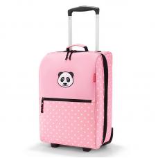 Чемодан детский Reisenthel Trolley XS panda dots pink IL3072