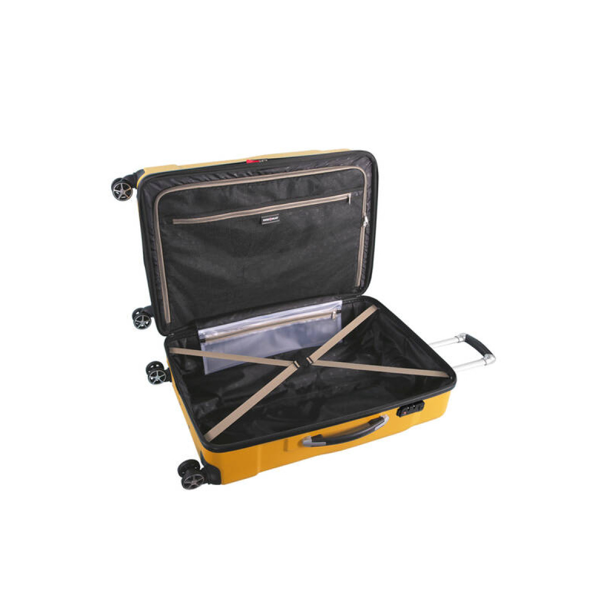 Чемодан SWISSGEAR ADAMS желтый 96 л 2