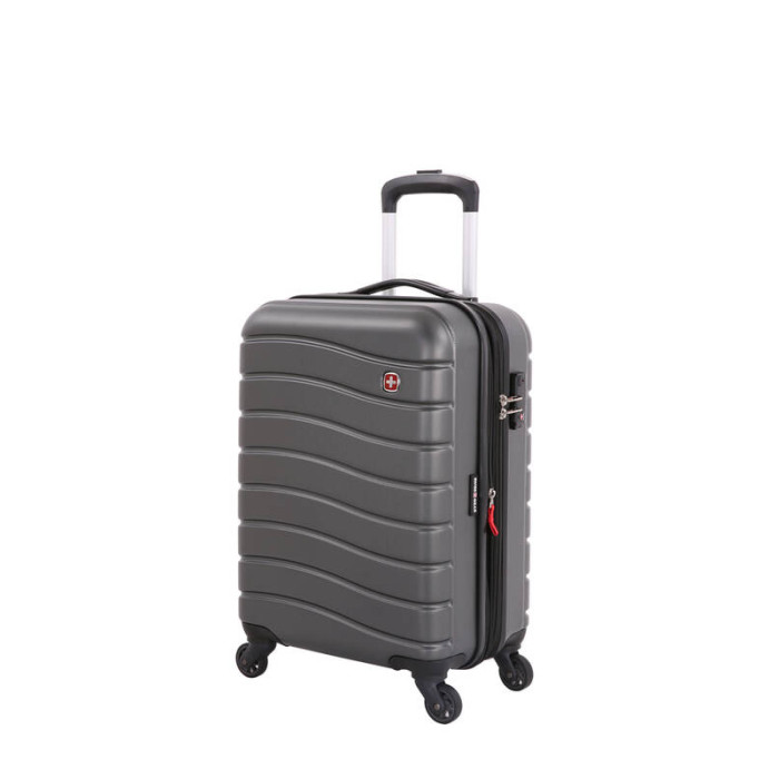 Чемодан SWISSGEAR ALVERSTONE серый 37 л