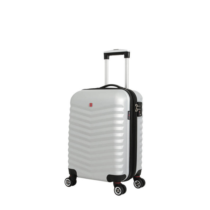Чемодан SWISSGEAR FRIBOURG серебристый 35 л