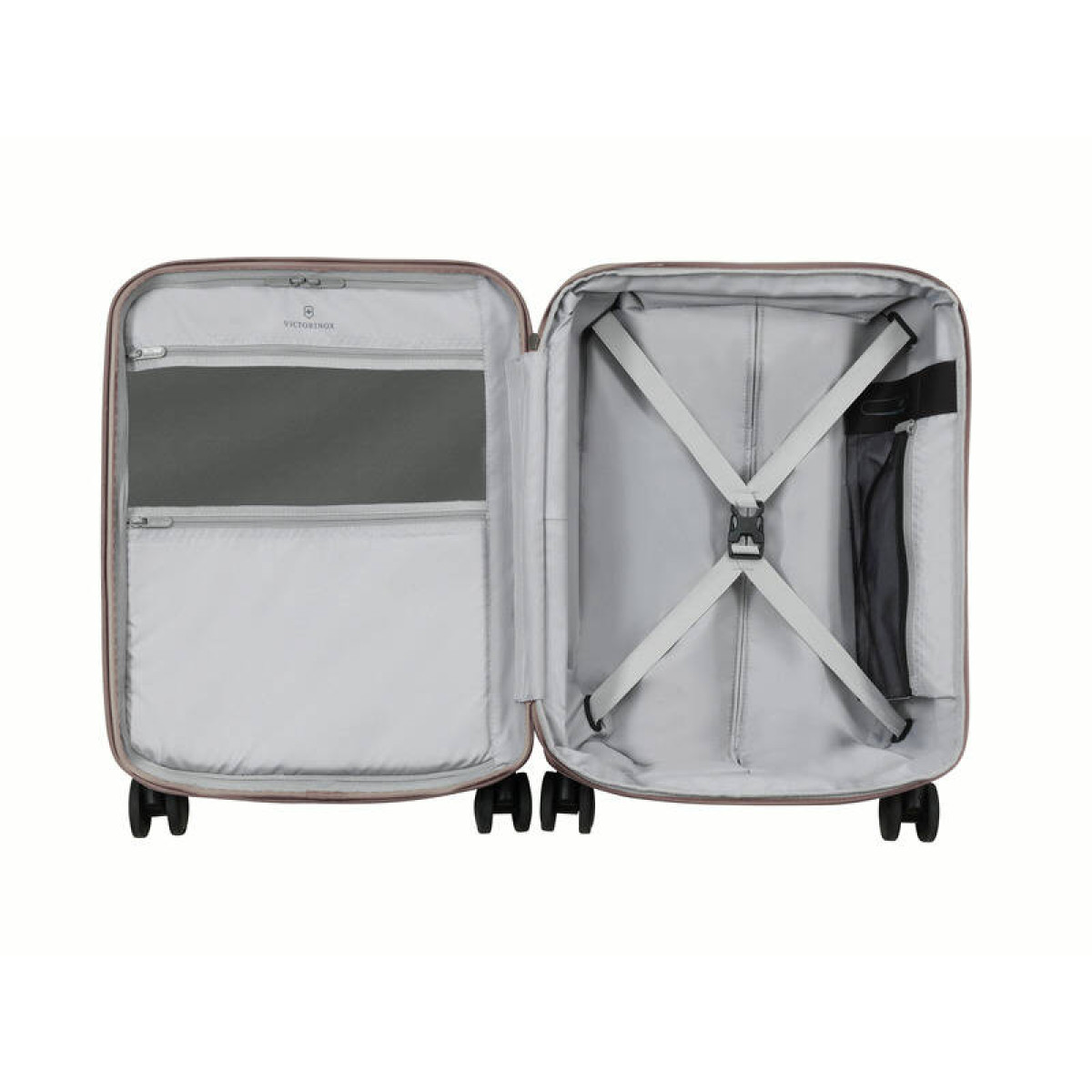 Чемодан VICTORINOX Connex, серый, поликарбонат Makrolon, 40x20x55 см, 34 л 2