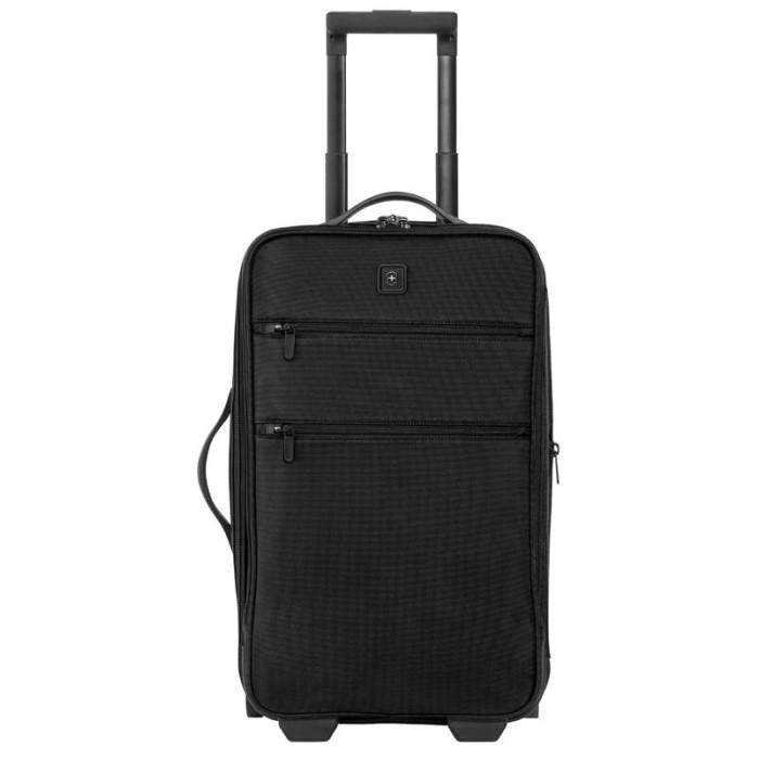 Чемодан VICTORINOX Lexicon 1.0, чёрный, баллистический нейлон TourMax, 36x23x51 см, 42 л