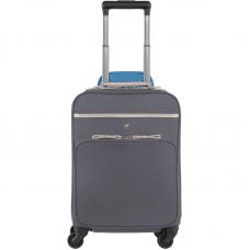 Чемодан VICTORINOX Victoria Brilliance, серый, нейлон TourMax, 33x20x44 см, 30 л