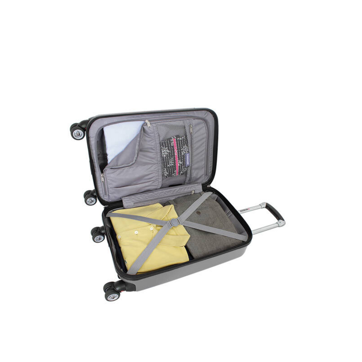 Чемодан WENGER Ridge 6171014154 серебристый 31 л 5