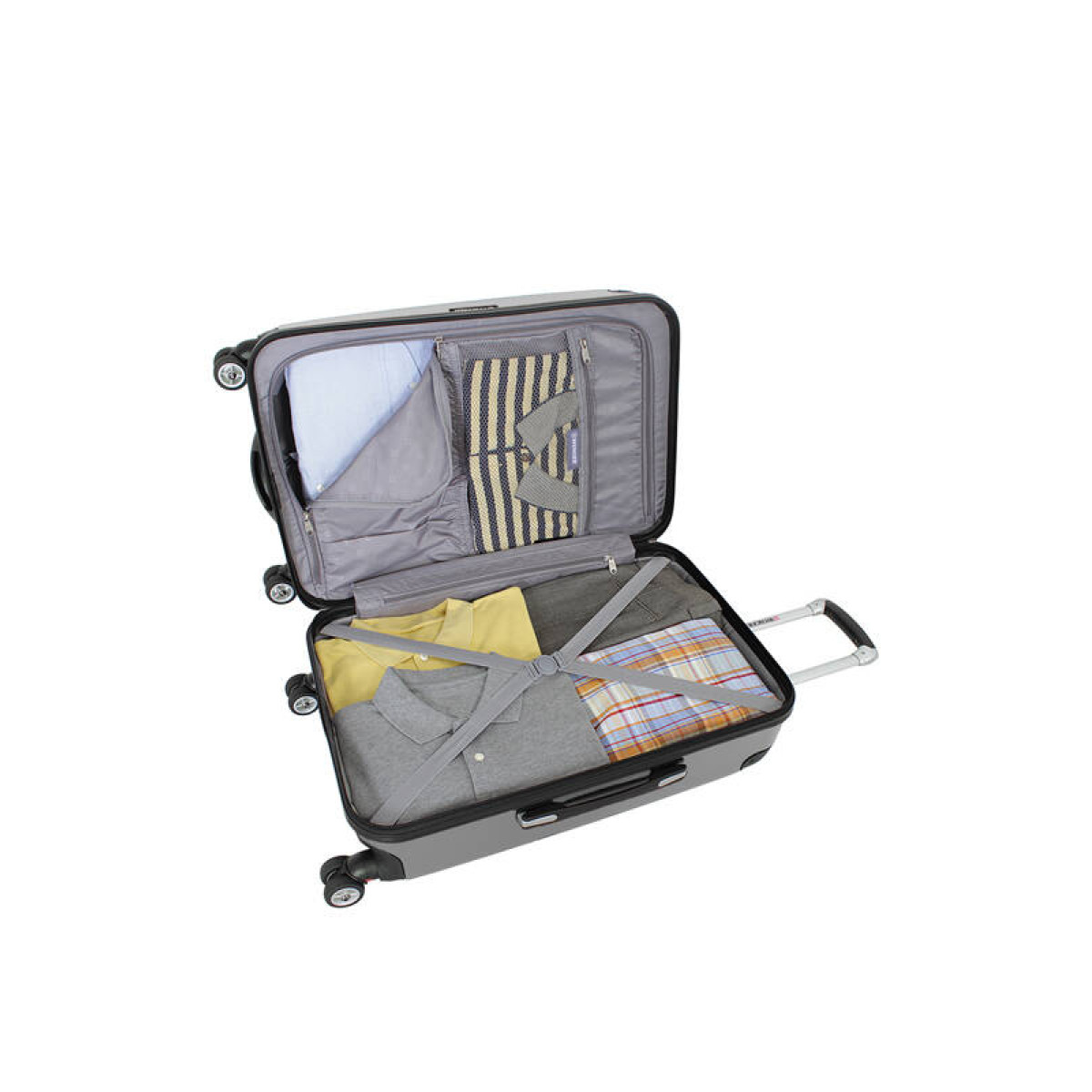 Чемодан WENGER Ridge 6171014165 серебристый 60 л 5