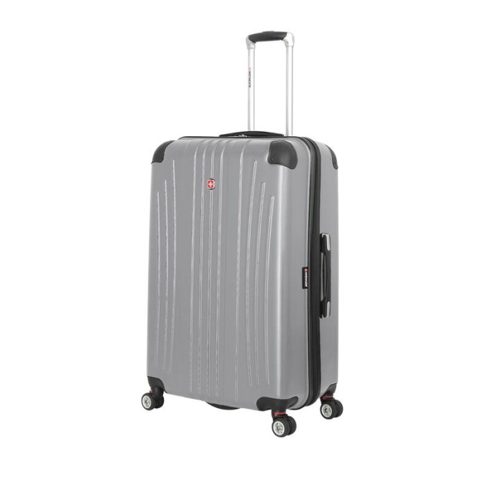 Чемодан WENGER Ridge 6171014171 серебристый 92 л