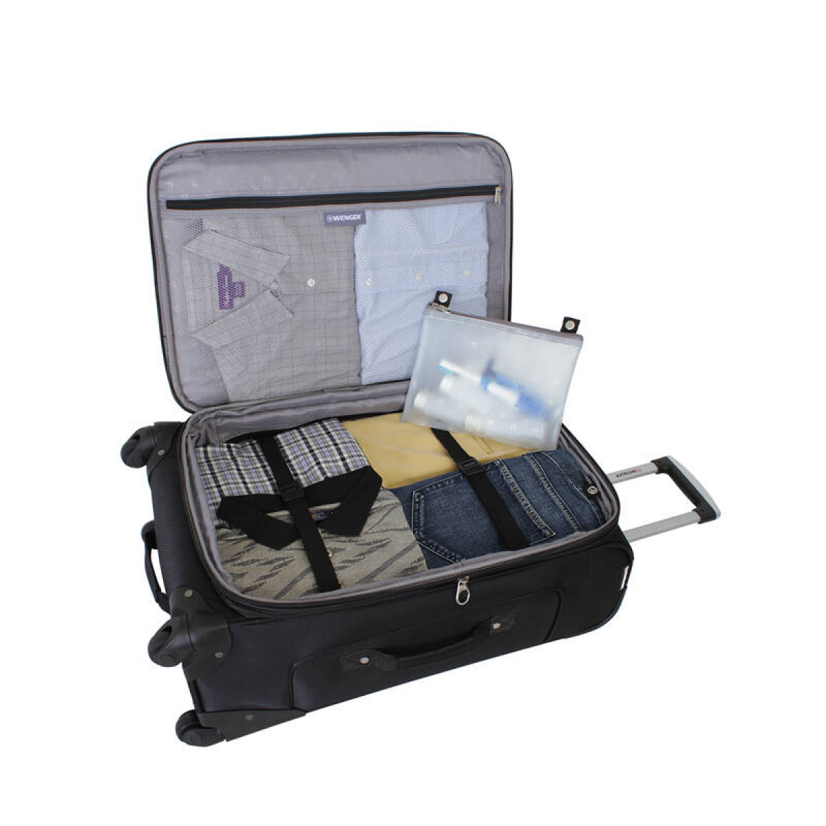 Чемодан WENGER SION WGR6283202171 чёрный 56 л 4