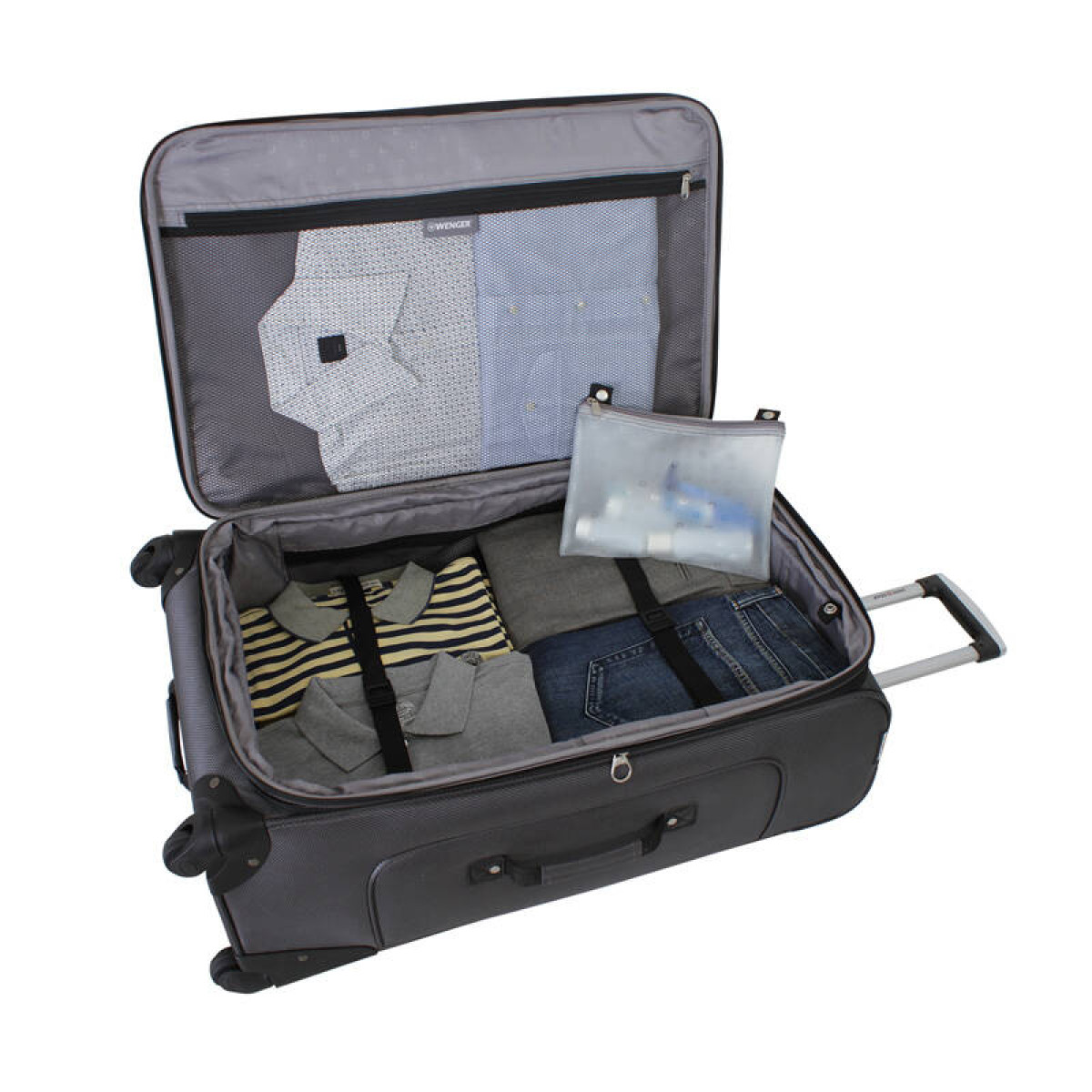 Чемодан WENGER SION WGR6283424181 серый 90 л 5