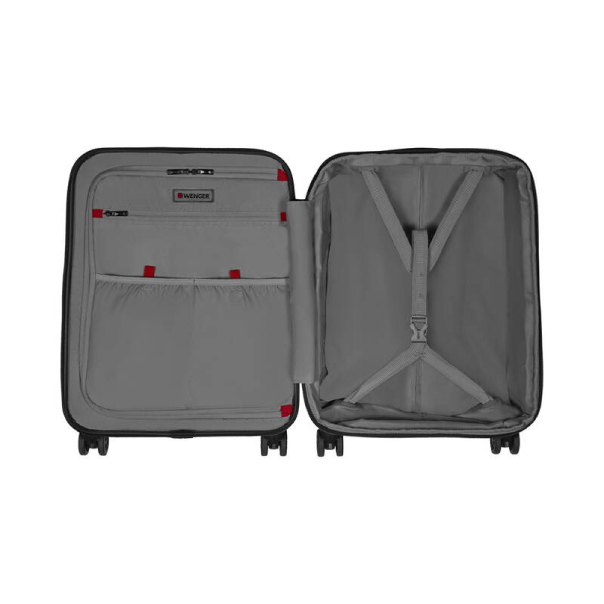 Чемодан WENGER Syntry 610163 черный серый 44 л 2