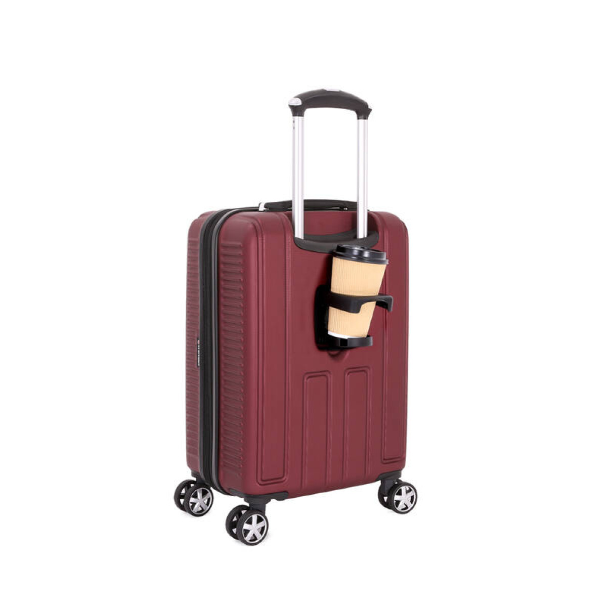 Чемодан WENGER VAUD WGR6399131154 бордовый с подставкой для кофе 38 л 5