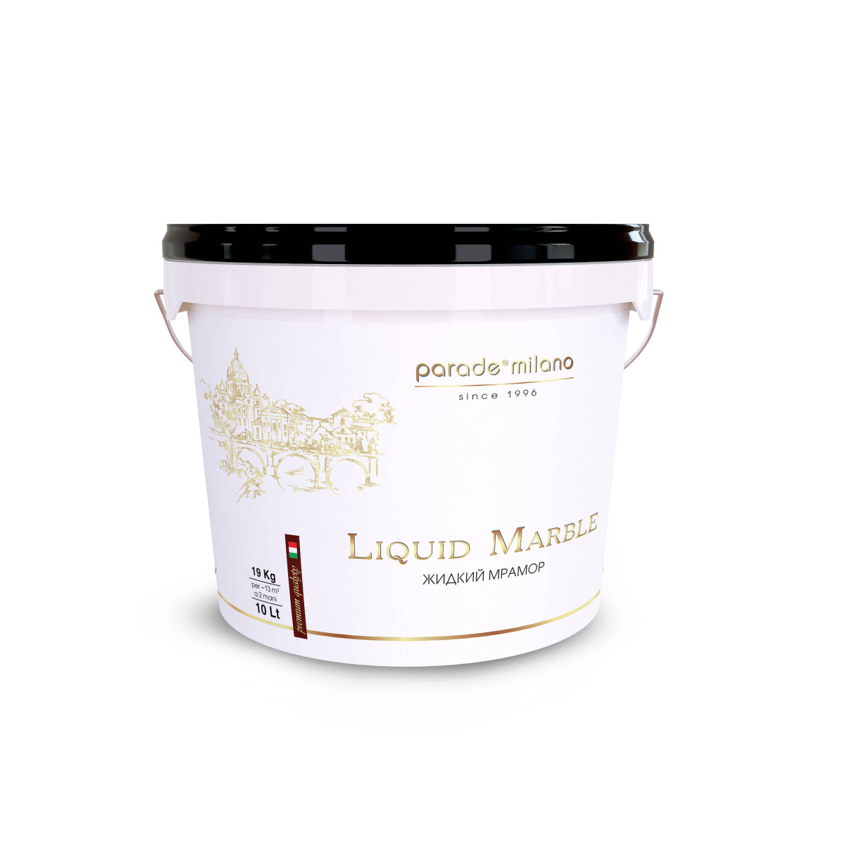 Декоративная штукатурка с эффектом мрамора PARADE Liquid Marble 2.5л 8304958 1