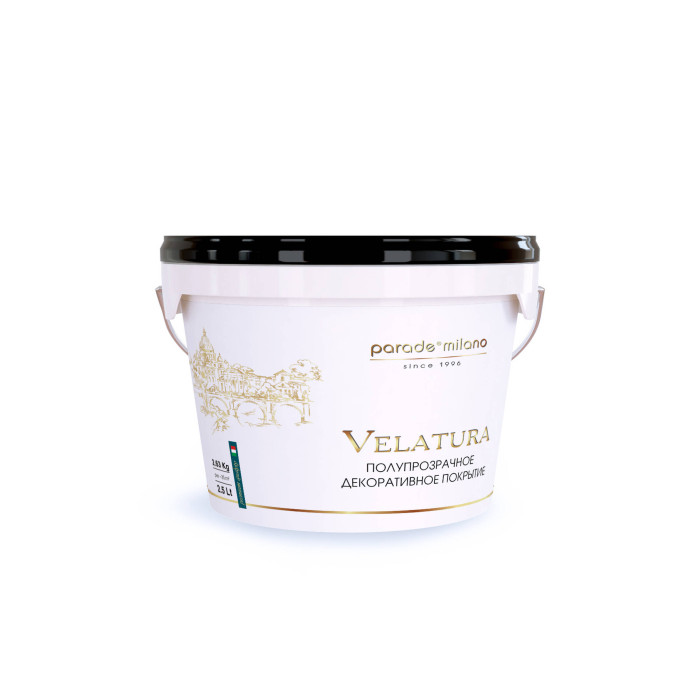 Декоративное лессирующее покрытие PARADE Velatura 0,9л 8304959