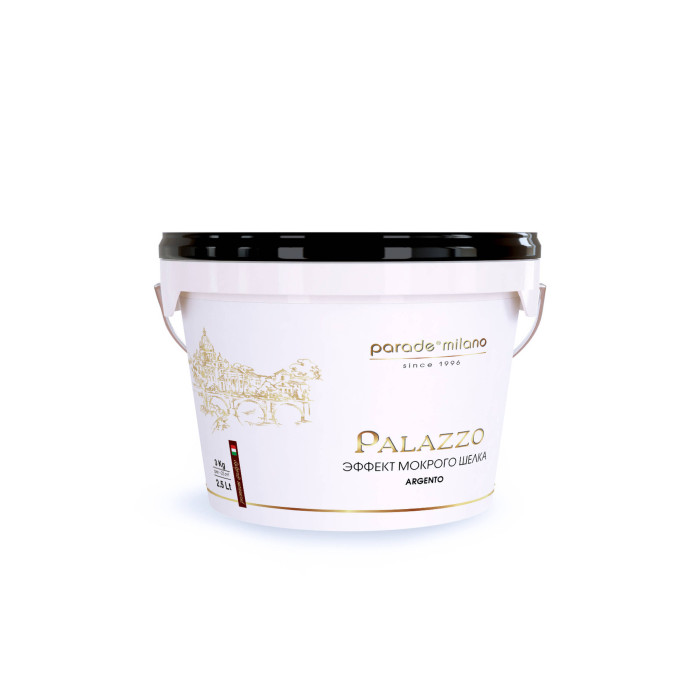 Декоративное покрытие с эффектом мокрого шелка PARADE Palazzo 2,5л 0005701