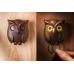 Держатель для ключей Qualy Night Owl коричневый QL10195-BN