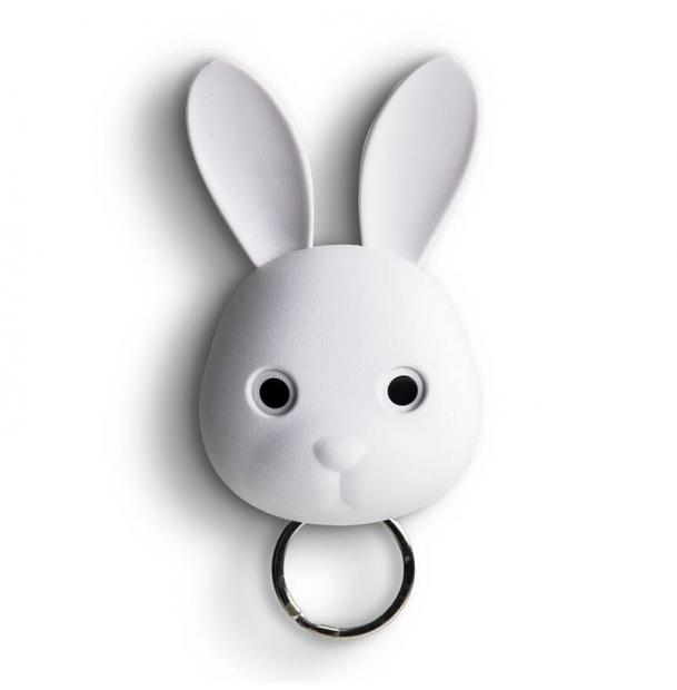 Держатель для ключей Bella Bunny Qualy белый QL10294-WH