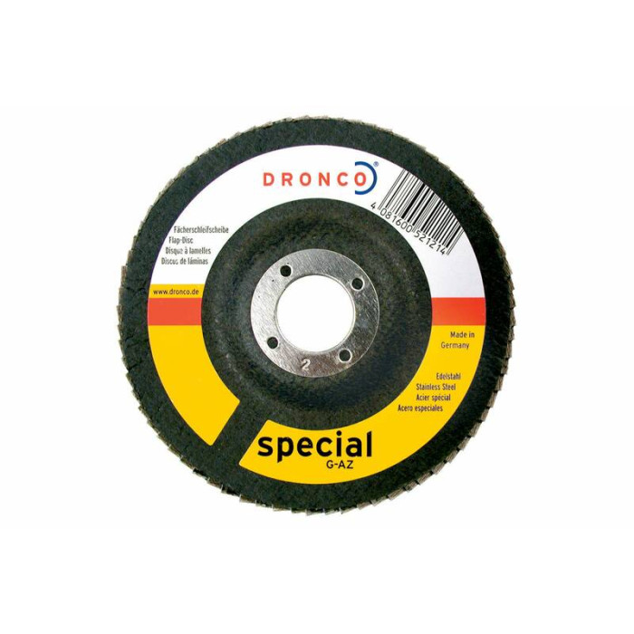 Диск абразивный лепестковый торцевой G-AZ K40 180х22,23 Dronco 5218304