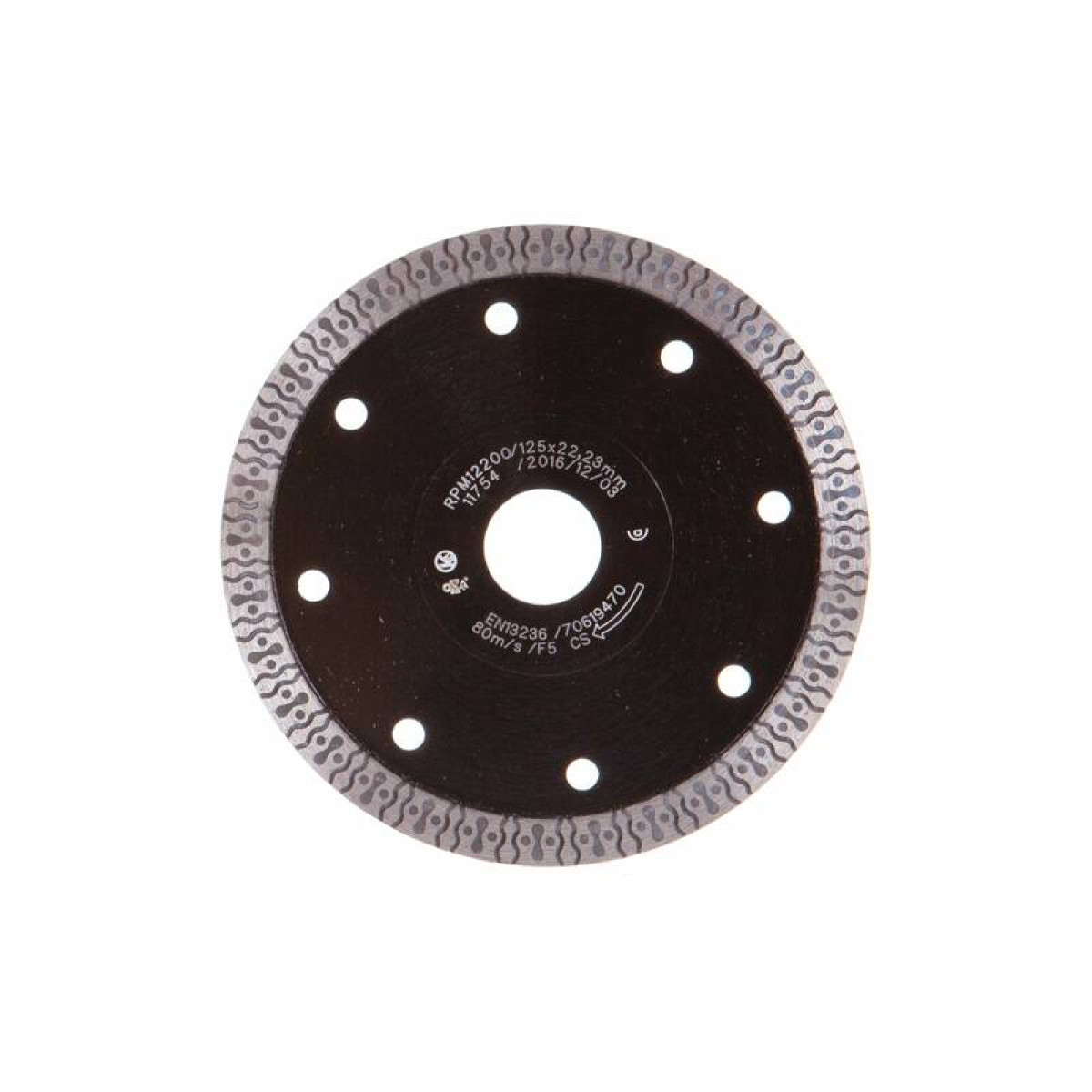 Диск алмазный по плитке F5 Ceraspeed 125x1,2x22,23 Dronco 4125514100 3
