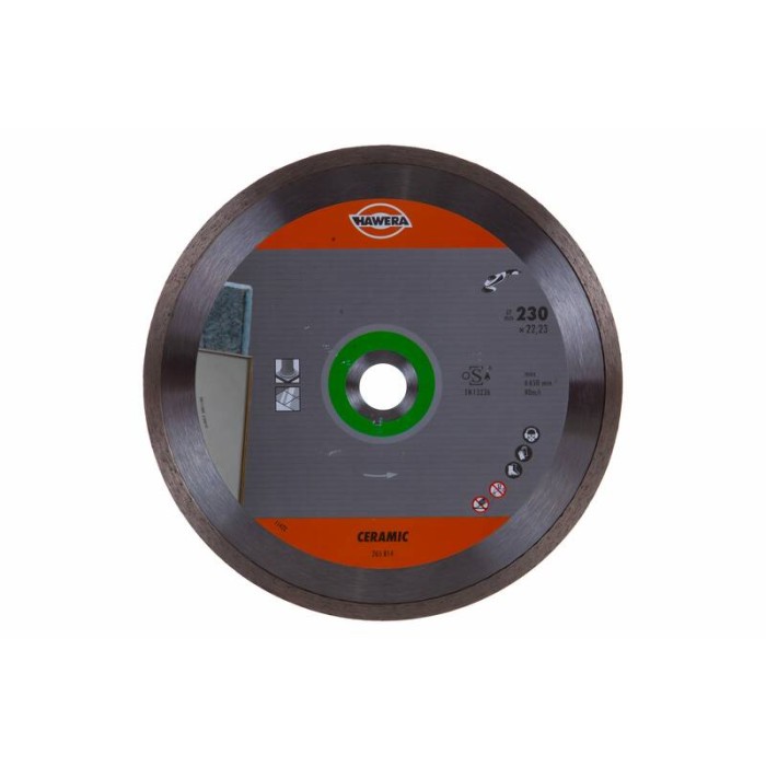 Диск алмазный Professional for Ceramic 230х22,23х1,6 мм для УШМ HAWERA F00Y265814