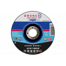 Диск отрезной по нержавейке DRONCO Superior AS60T INOX 1121240100
