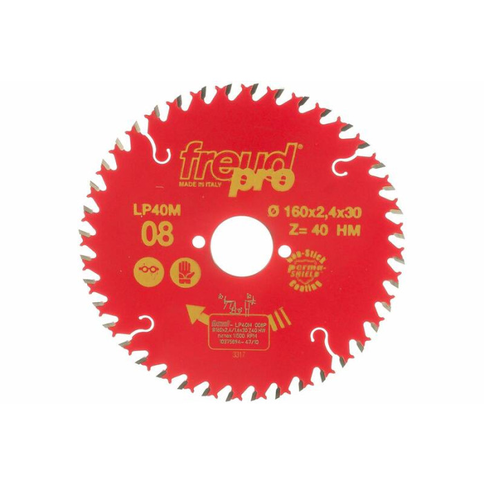 Диск пильный по дереву FREUD PRO 160х30 мм LP40M008